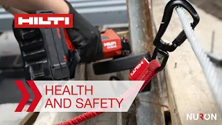 Hilti Nuron Cordless Tools Enhanced Health and Safety Features
