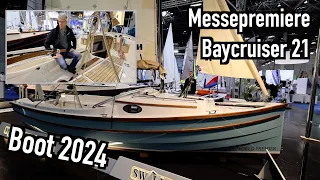 Messepremiere boot 2024: sympathischer Baycruiser 21