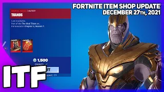 Fortnite Item Shop MARVEL SHOPPING SPREE! [December 27th, 2021] (Fortnite Battle Royale)