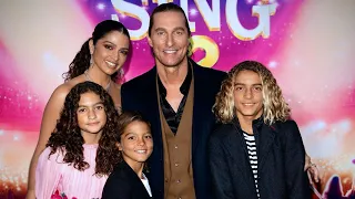 Matthew McConaughey's Kids Are SO GROWN UP in Rare Red Carpet Outing