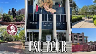 fsu tour || dorms, campus food, classrooms