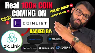 ZkLink Next Big IDO on Coinlist | Crypto IDO Hindi