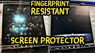 Mercedes EQS Fingerprint Resistant Screen Protector Installation and Review @SpigenWorld