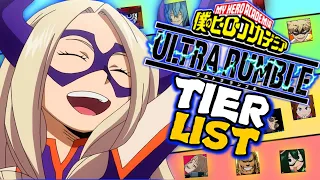 My Hero Ultra Rumble Tier List (2nd Closed Beta)