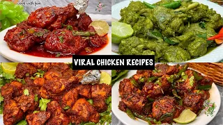 💚EID Party Special 4 Best VIRAL Chicken Recipes From Channel Cook With Fem 💚