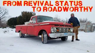 Returning an ABANDONED F100 to the Road After 9 Years!!