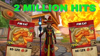 Wizard101 Level 1 Fire Cat Hits 2,000,000!