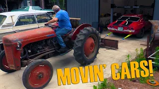 Moving Our Classic Cars: Camaro, Fairlane, Mustang, Falcon - Oh My!