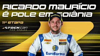 STOCK CAR 2022 | RICARDO MAURÍCIO É POLE NO CALOR DE GOIÂNIA