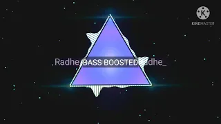 Radhe Title Track|BASS BOOSTED| Radhe- Your Most Wanted Bhai| Salmna Khan & Disha patani|Sajid wajid