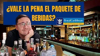 Todo sobre el paquete de bebidas en los cruceros de Royal Caribbean | 🛳It'sCruiseDay!✨
