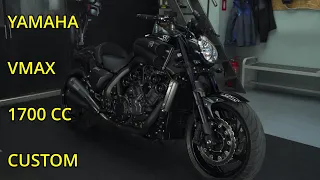 Ceramic coating on a Custom Yamaha VMAX 1700