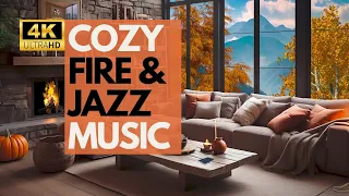 Relaxing and Cozy Saxophone and Piano Jazz | Stunning Rocky Mountain Ambience