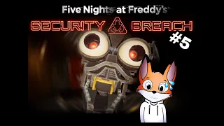 Pobyt w strasznej piwnicy z endoszkieletami o 3 w nocy "Five Night's at Freddy's Security Breach" #5