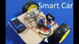 Como Hacer Smart Car Arduino Inalambrico Casero Facil Esp 8266 NodeMCU ESP8266 ESP12E