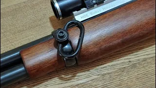 Lever Action barrel band broken bolt repair and sling swivel installation