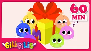 1 Hour Best Nursery Rhymes & Colors for Kids | Nursery Rhymes & Kids Songs | Giligilis