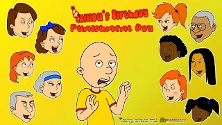 Caillou Gets Grounded: Caillou's Birthday Punishment Day