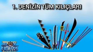 1 . SEA TÜM KILIÇLAR / Roblox Blox Fruits 13.Bölüm