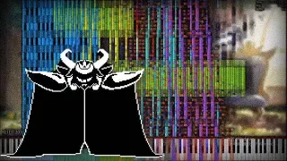 [BlackMidi]Undertale-Asgore 3.4 Million Notes