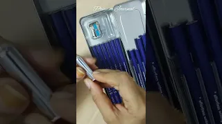 Doms superio pencils with pencil eraser unboxing. #unboxing