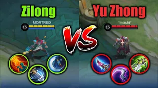BUFFED ZILONG vs BUFFED YU ZHONG -  Who will win? (S29)