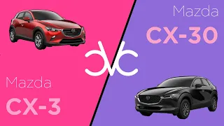 Mazda CX-30 2021 vs Mazda CX-3 2021