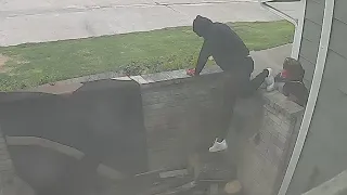 Burglars caught on video breaking into SW Houston townhome while woman slept inside