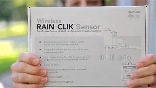 Installing a Wireless Rain and Freeze Sensor