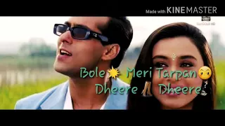 Teri Chunariya Dil Le Gayi 😙Salman khan🤔Rani Mukerji WhatsApp status