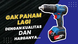 brand ini makin susah dibendung!!! || cordless brushless impact drill Dongcheng DCJZ2050i