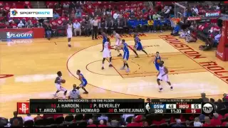 Golden State Warriors vs Houston Rockets. Game #3. NBA Playoffs 2016