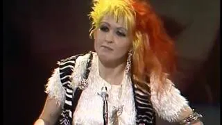 Cyndi Lauper Wins Pop Female Video - AMA 1985