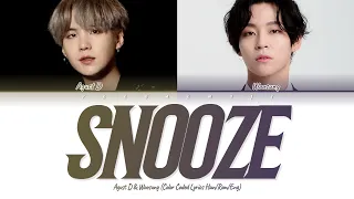 BTS Agust D 'Snooze (feat. Ryuichi Sakamoto, 김우성 of The Rose)' Lyrics (어거스트디 스누즈 가사)