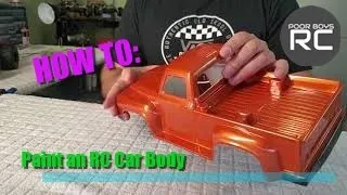 How to Paint an RC Car Body