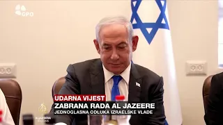 Al Jazeera zabranjena na teritoriji Izraela