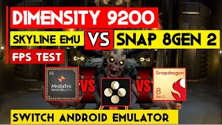 Skyline Emulator - Benchmark Dimensity 9200 Vs Snapdragon 8Gen 2