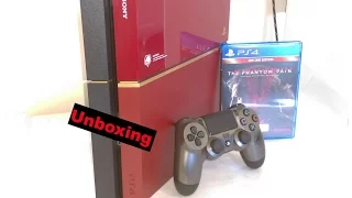 Unboxing of  MGS5: The Phantom Pain PS4 Limited Edition Console