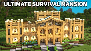 Minecraft: Ultimate Survival Base Tutorial (how to build)