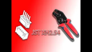 How to make a dupont jst XH2.54 cable - How to crimp a dupont jst XH2.54 cable