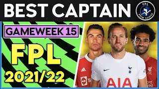 FPL Gameweek 15 Best Captain | Fantasy Premier League Tips 2021/22