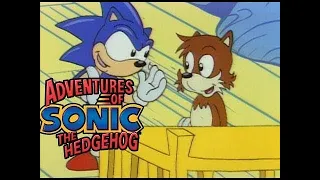 Adventures of Sonic the Hedgehog - Babysitter Jitters | Cartoons for Children | Cartoon Super Heroes