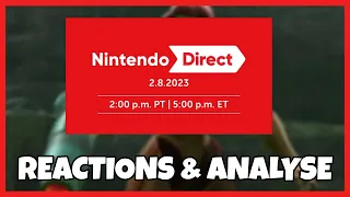 Réaction au Nintendo Direct du 08/02/2023 (Metroid, Zelda, Pikmin...)