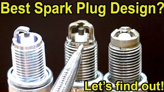 Best Spark Plug Design? Let's find out!  E3, Pulstar, Racing & Platinum