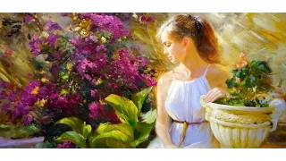 VLADIMIR VOLEGOV - Russian painter ✽ Medwyn Goodall / Lady of the Lake