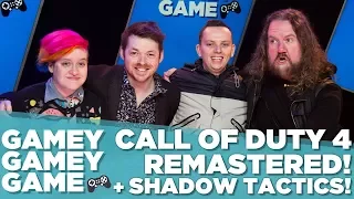 Call Of Duty 4 Remastered! Shadow Tactics! Chess Ultra! Gamey Gamey Game