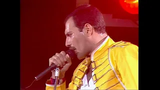 Under Pressure - Queen Live In Wembley Stadium 11th July 1986 (4K - 60 FPS)