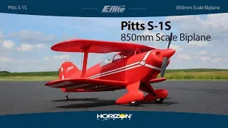 E-flite® Pitts S-1S 850mm BNF Basic & PNP