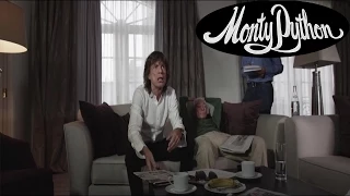 Mick Jagger introduces the Monty Python Live (mostly) Press Conference