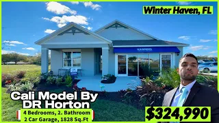 New construction homes in Orlando, Florida | Winter Haven, FL | Tour The Cali Model by DR Horton